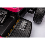 Elektrický traktor s vlečkou BBH-030 na diaľkové ovládanie 2,4G ružové